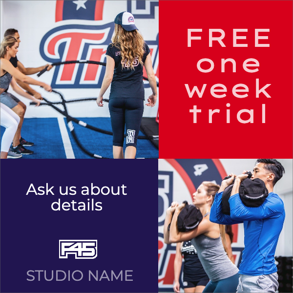 F45 One Week trial template